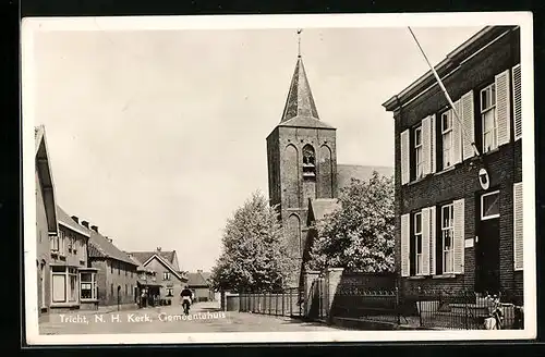 AK Tricht, N.H. Kerk, Gemeentehuis