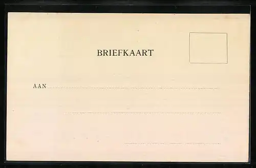 Künstler-AK Keppel, Het Kasteel