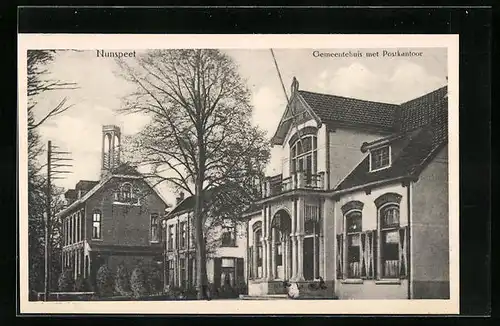 AK Nunspeet, Gemeentehuis met Postkantoor