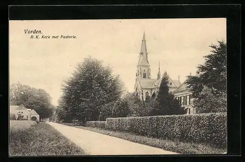 AK Vorden, R.K. Kerk met Pastorie