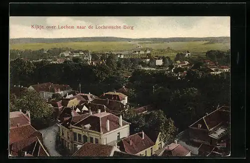 AK Lochem, Kijkje over Lochem naar de Lochemsche Berg