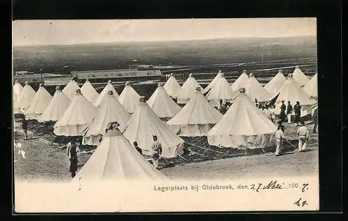 AK Oldebroek, Legerplaats