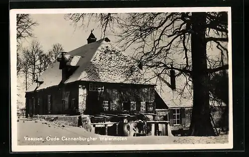 AK Vaassen, Oude Cannenburgher Watermolen