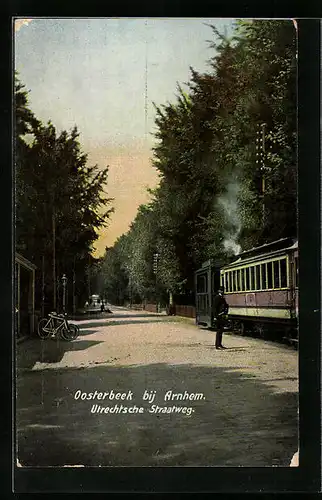 AK Oosterbeek b. Arnhem, Utrechtsche Straatweg