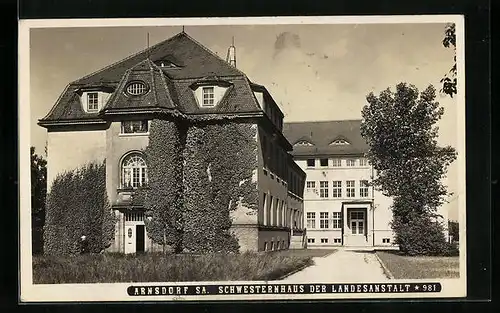 AK Arnsdorf i. Sa., Schwesternhaus der Landesanstalt
