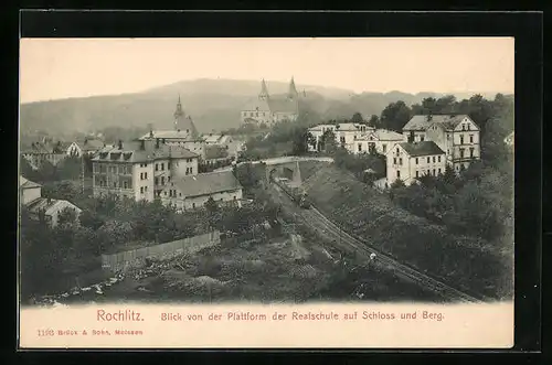 AK Rochlitz, Blick von der Plattform der Realschule