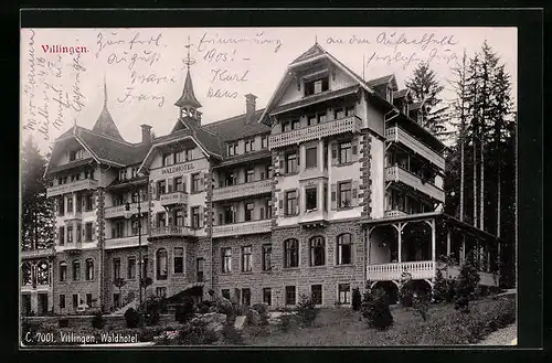 AK Villingen, Waldhotel