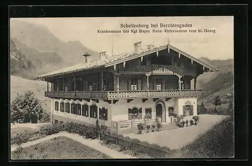 AK Schellenberg, Krankenhaus des Kgl. Bayerischen Haus-Ritterordens vom hl. Georg