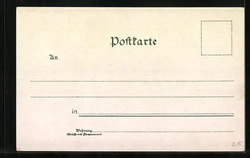 Lithographie Wildbad, Hausplatz vor dem Altbau, Altbau, Neubau