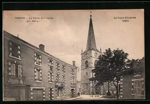 AK Usson, La Place de l`Eglise