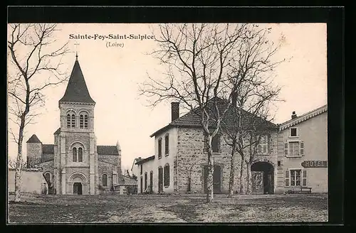 AK Saint-Foy-Saint-Sulpice, L`Eglise