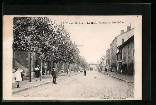 AK L`Horme, La Route Nationale à Plat-de-Gier