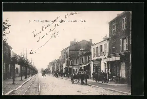AK L`Horme, Route Nationale