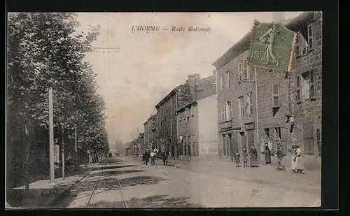 AK L`Horme, Route Nationale