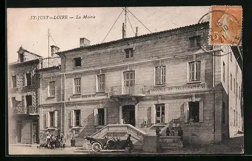 AK Saint-Just-sur-Loire, La Mairie