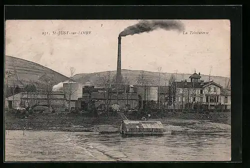 AK Saint-Just-sur-Loire, La Teinturerie