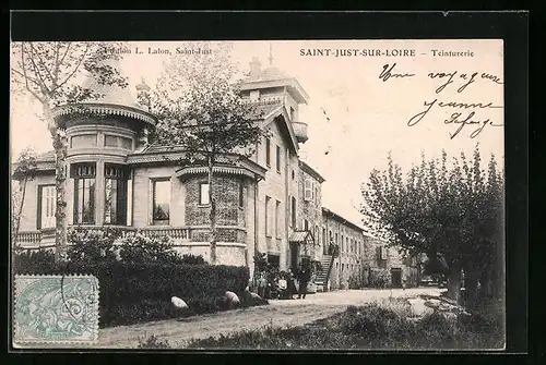 AK Saint-Just-sur-Loire, Teinturerie