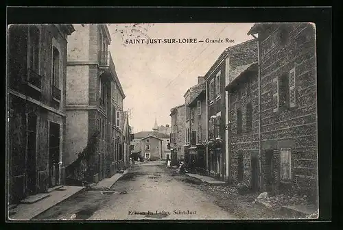AK Saint-Just-sur-Loire, Grande Rue