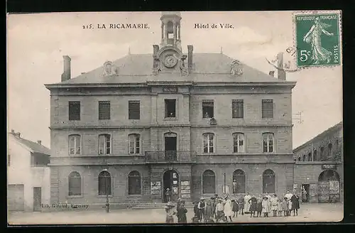 AK La Ricamarie, Hotel de Ville