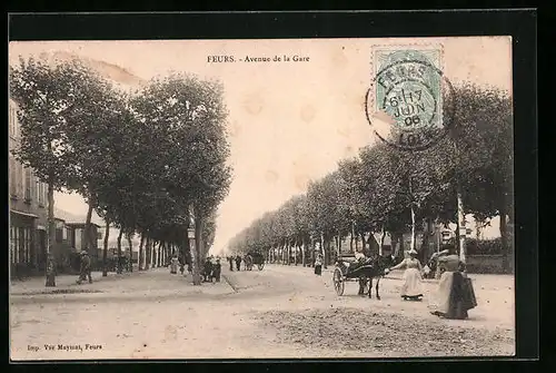 AK Feurs, Avenue de la Gare