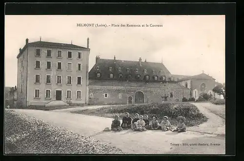 AK Belmont, Place des Rameaux et le Couvent