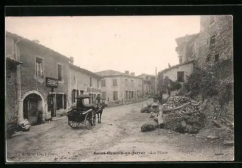 AK Saint-Romain-en-Jarez, La Place