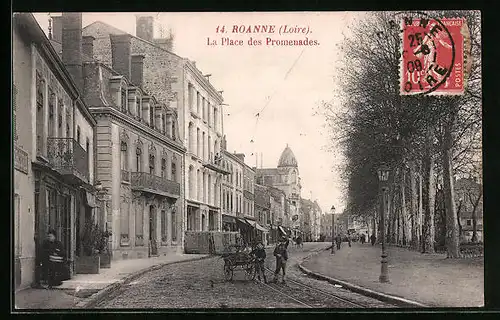 AK Roanne, La Place des Promenades