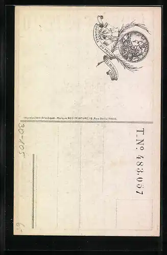 AK Journée du Poilu, Soldat wirft eine Handgranate, 1915, Propaganda