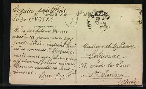 AK Onzain, Maison de Retraite Saint-Augustin