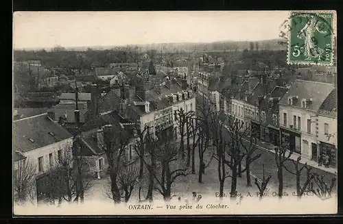 AK Onzain, Vue prise du Clocher