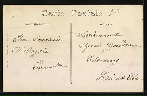 AK Onzain, Vue prise du Clocher