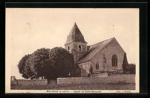 AK Molineuf, Eglise de Saint-Secondin