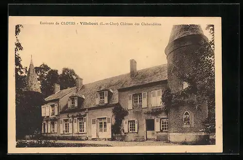 AK Villebout, Chateau des Clabaudières