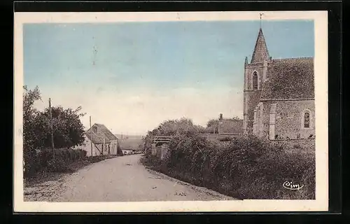 AK Bouffry, Entrée du Pays par Fontaine-Raoul