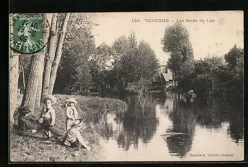 AK Vendome, Les Bords du Loir