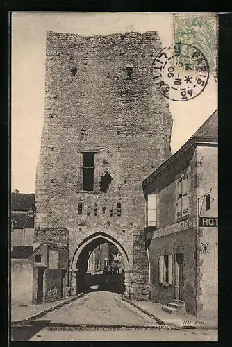 AK Mennetou-sur-Cher, Porte de Ville