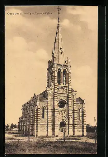 AK Oucques, Nouvelle Eglise