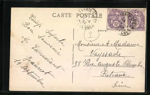 AK La Ferté-Saint-Cyr, Chateau de Rhulys