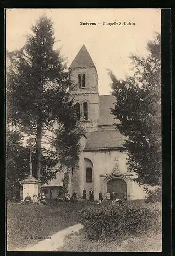 AK Suèvres, Chapelle Saint-Lubin
