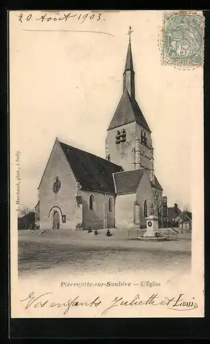 AK Pierrefitte-sur-Sauldre, L`Eglise