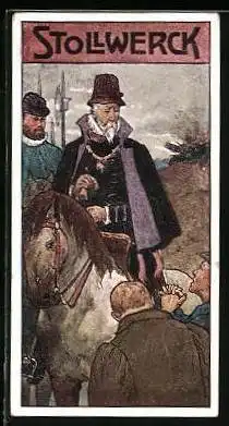 Sammelbild Stollwerck Schokolade, Gruppe 431, No. IV., Ferd. Alvarez v. Toledo