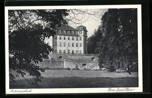 AK Untermerzbach, Blick zum Herz-Jesu-Heim