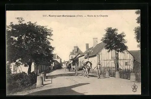 AK Neuvry-sur-Barangeon, Route de la Chapelle