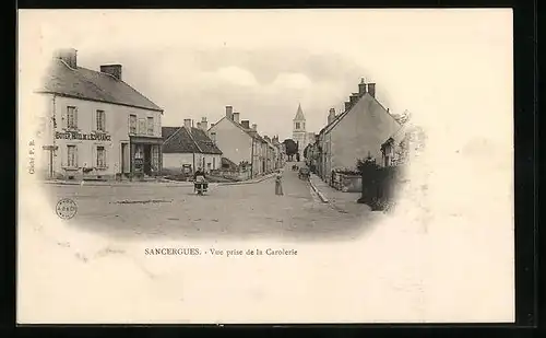 AK Sancergues, Vue prise de la Carolerie