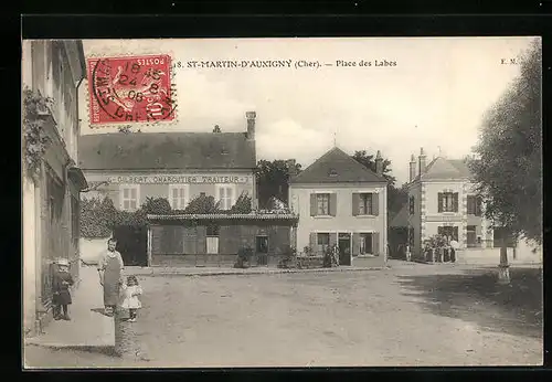 AK St-Martin-d`Auxigny, Place des Labes