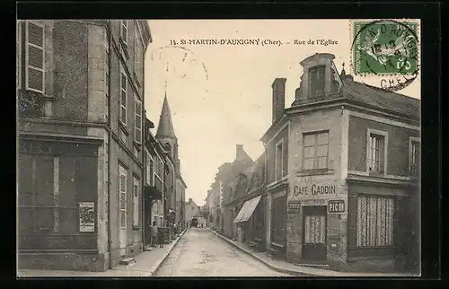 AK St-Martin-d`Auxigny, Rue de l`Eglise