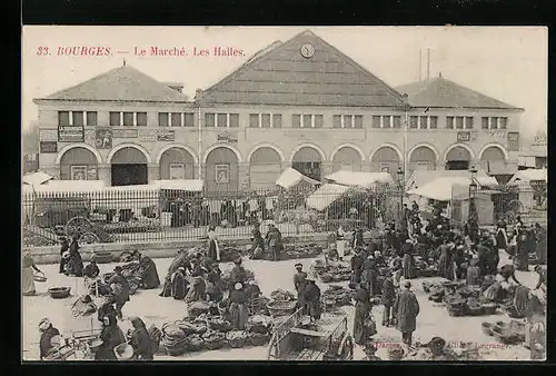 AK Bourges, Les Marché, les Halles