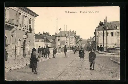 AK Bourges, Pont et rue d`Auron