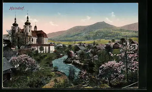 AK Haindorf / Hejnice, Panorama