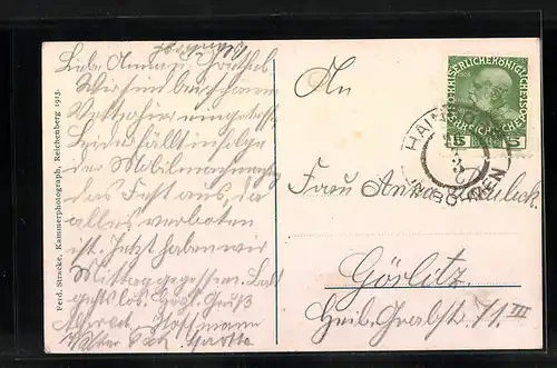 AK Haindorf / Hejnice, Gesamtansicht